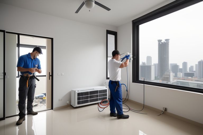 Aircond Service Maintenance Contractor in KL, Malaysia with Warranty